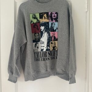 Taylor Swift Merch, Crewneck Hoodie Large